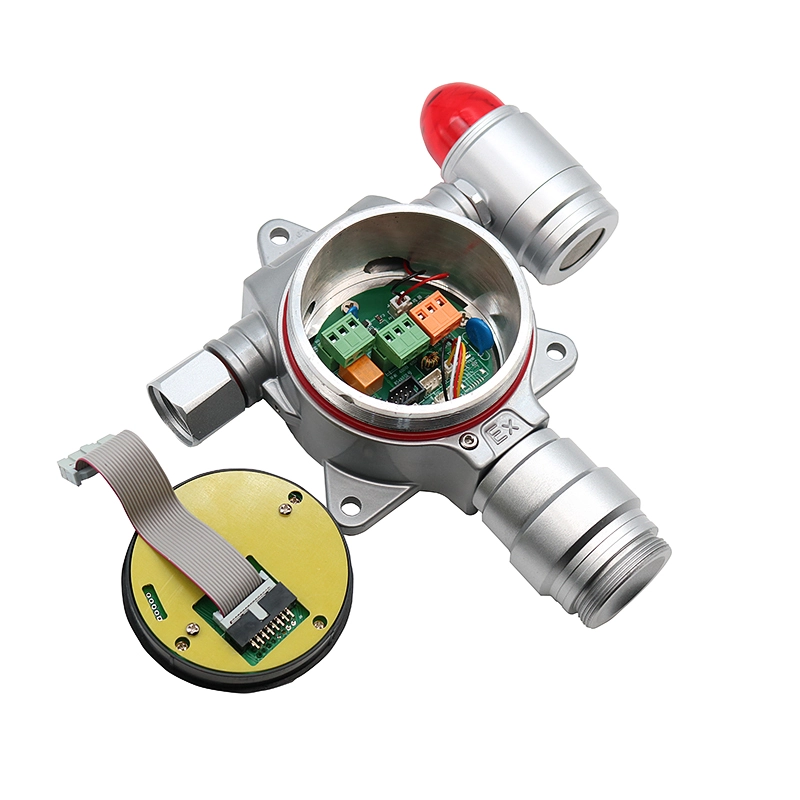 Online Gas Detector back display