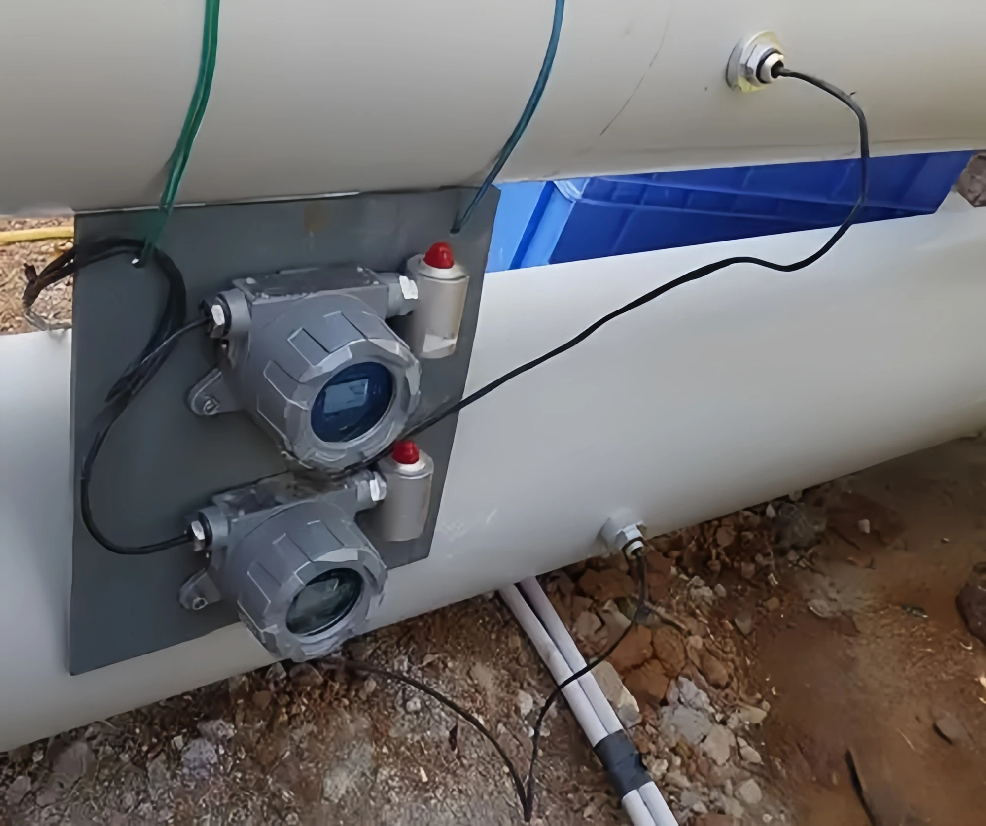 Remote gas detector applications