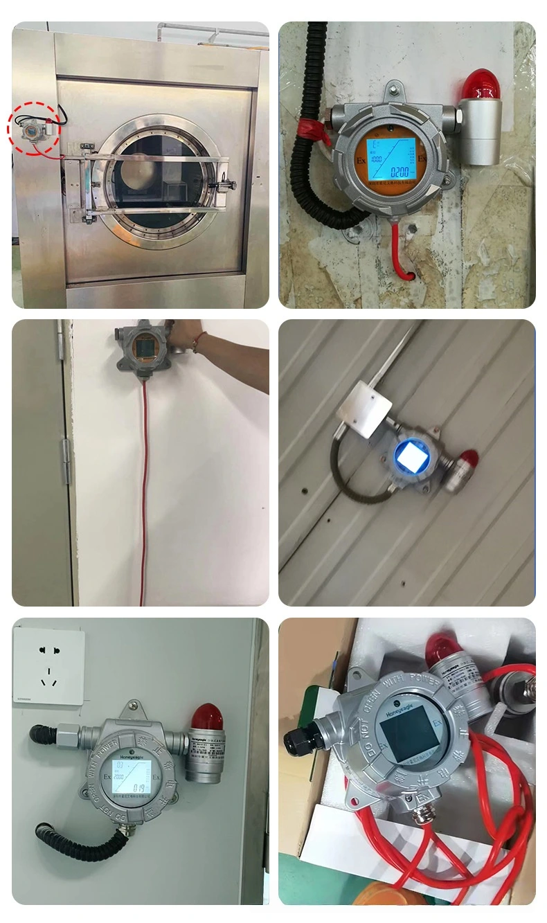 Remote gas detector measurement applications