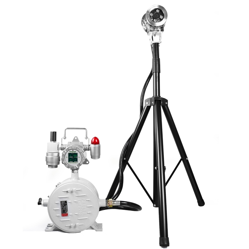 Handheld Multi Gas Detector with camera bracket