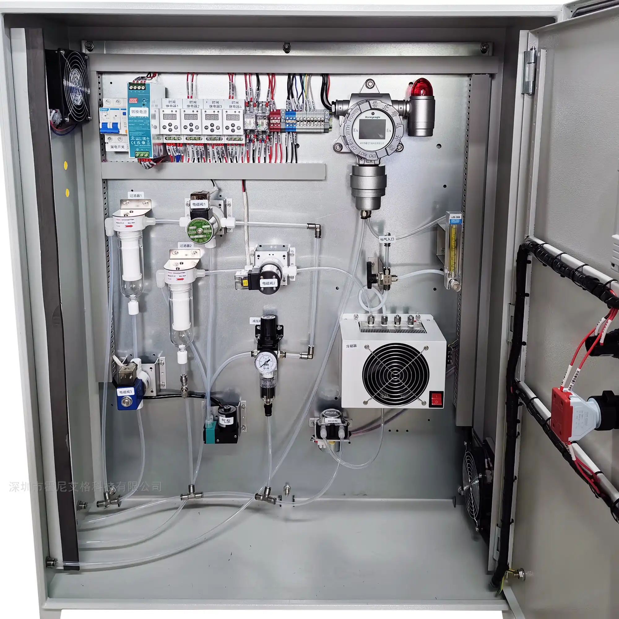 Flue gas monitoring system